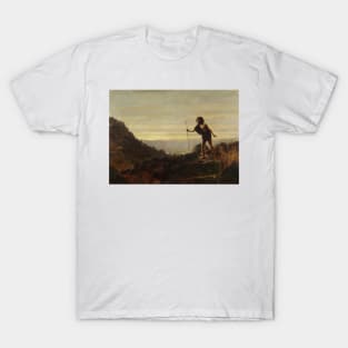 The Parable of the Lost Sheep by John Atkinson Grimshaw T-Shirt